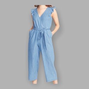 Old Navy Blue (Chambray) Jumpsuit XL